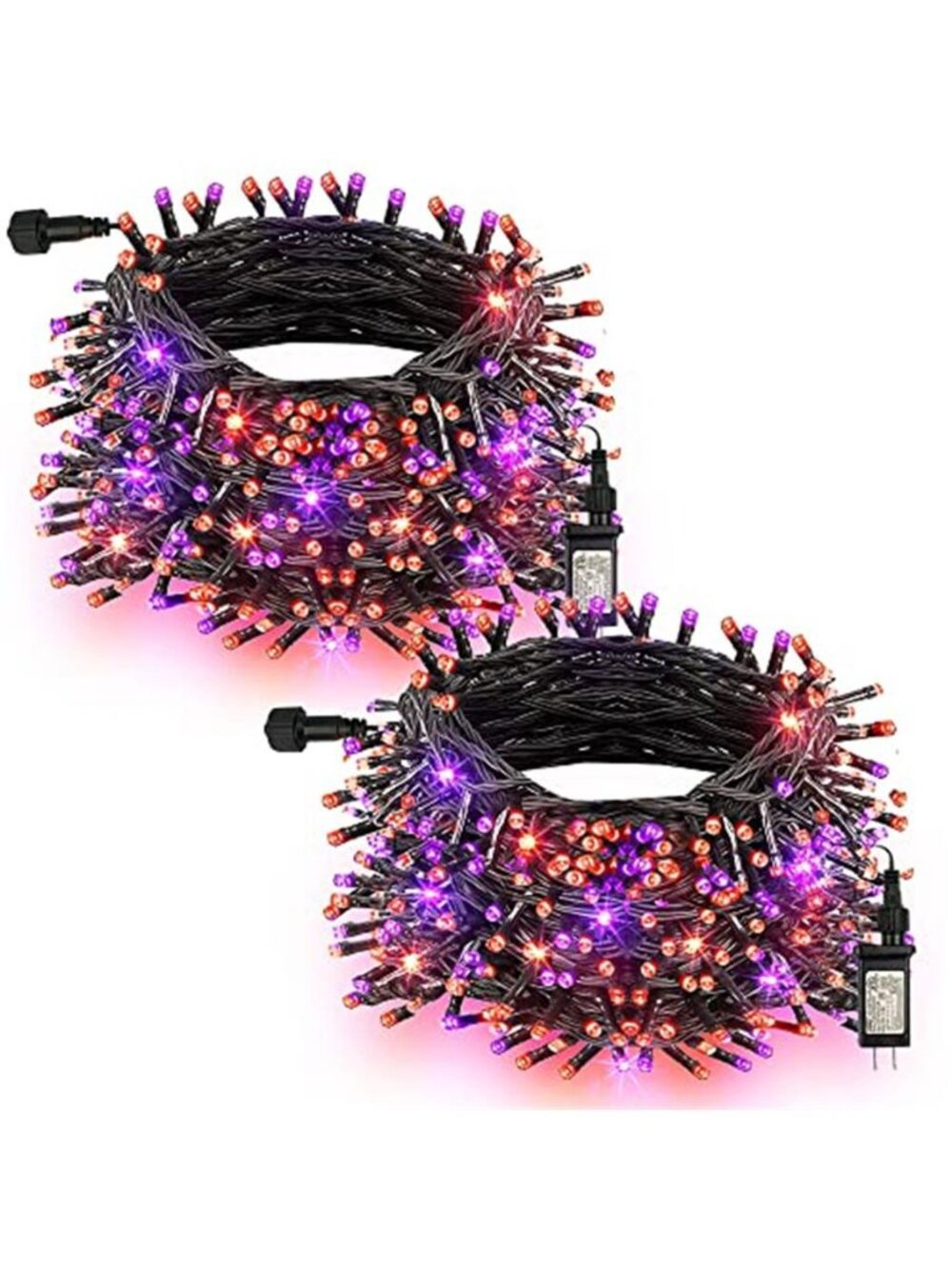 Halloween Lights, 400 LED 132FT Outdoor Halloween Lights Plug in with 8 Modes,